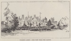 Case inglesi, Welbeck Abbey da Charles Auguste Loye