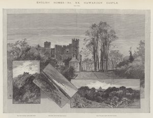 Castello di Hawarden da Charles Auguste Loye
