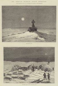 La spedizione di ricerca americana di Franklin da Charles Auguste Loye
