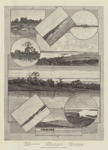 Vedute sul fiume Niger, Africa occidentale
