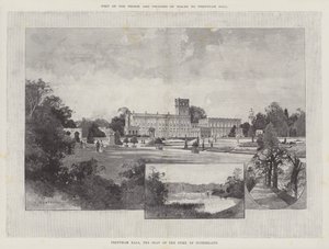 Visita del Principe e della Principessa del Galles a Trentham Hall