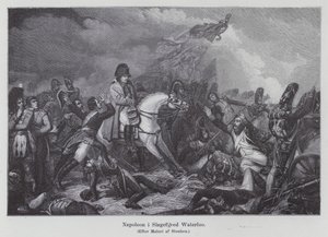 Napoleone alla battaglia di Waterloo