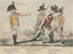Il passo del lucchetto, o esercitazione per la revisione, 1797 da Charles Aylmer