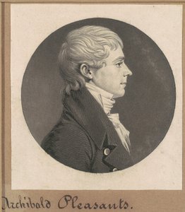 Archibald Pleasants, Jr. da Charles B. J. Févret de Saint Mémin