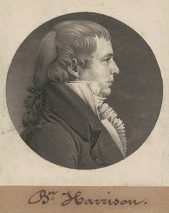 Benjamin Harrison da Charles B. J. Févret de Saint Mémin