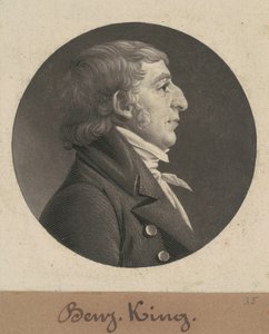 Benjamin King da Charles B. J. Févret de Saint Mémin