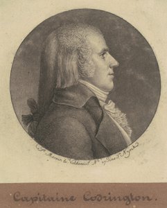 Capitano Codrington da Charles B. J. Févret de Saint Mémin