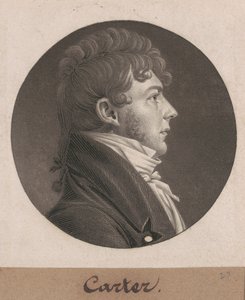Carrettiere da Charles B. J. Févret de Saint Mémin