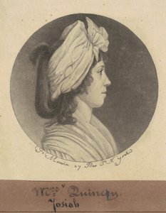 Eliza Susan Morton Quincy da Charles B. J. Févret de Saint Mémin
