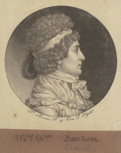 Elizabeth Ann Bayley Seton da Charles B. J. Févret de Saint Mémin