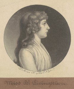 Elizabeth Livingston da Charles B. J. Févret de Saint Mémin