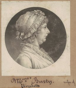 Elizabeth May Busti da Charles B. J. Févret de Saint Mémin