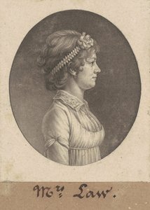 Elizabeth Parke Custis Law da Charles B. J. Févret de Saint Mémin