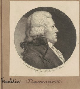 Franklin Davenport da Charles B. J. Févret de Saint Mémin