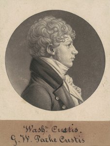George Washington Parke Custis da Charles B. J. Févret de Saint Mémin