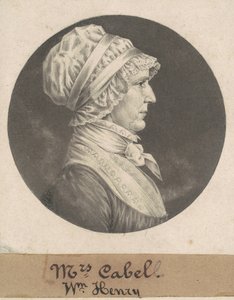 Hannah Carrington Cabell da Charles B. J. Févret de Saint Mémin