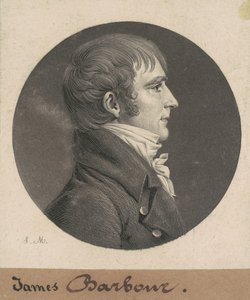 James Barbour da Charles B. J. Févret de Saint Mémin