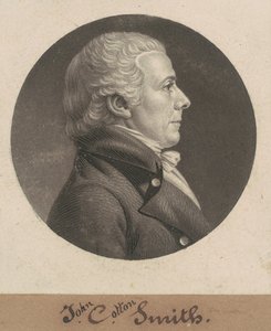 John Cotton Smith da Charles B. J. Févret de Saint Mémin