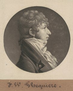 John Francis William Ghequiere da Charles B. J. Févret de Saint Mémin