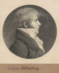 John Strong Adams da Charles B. J. Févret de Saint Mémin