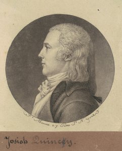 Josiah Quincy da Charles B. J. Févret de Saint Mémin