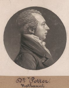 Nathaniel Potter da Charles B. J. Févret de Saint Mémin
