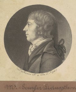 Peter Schuyler Livingston da Charles B. J. Févret de Saint Mémin