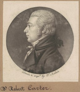Robert Carter da Charles B. J. Févret de Saint Mémin