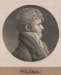 Samuel Purviance Walker da Charles B. J. Févret de Saint Mémin