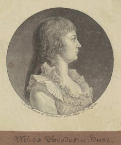 Theodosia Burr da Charles B. J. Févret de Saint Mémin