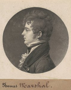 Thomas Marshall da Charles B. J. Févret de Saint Mémin