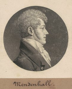 Thomas Mendenhall, Jr. da Charles B. J. Févret de Saint Mémin