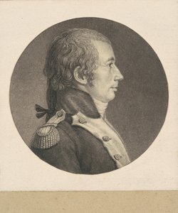 Colonnello non identificato della fanteria francese da Charles B. J. Févret de Saint Mémin