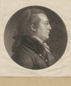 Uomo non identificato da Charles B. J. Févret de Saint Mémin