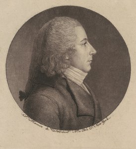 Uomo non identificato da Charles B. J. Févret de Saint Mémin
