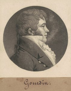 Uomo non identificato da Charles B. J. Févret de Saint Mémin