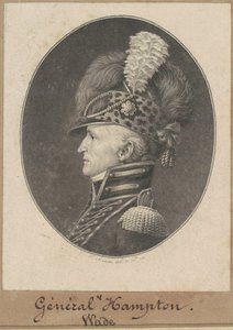 Wade Hampton da Charles B. J. Févret de Saint Mémin