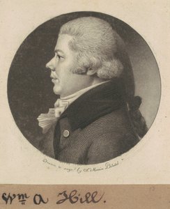 William Henry Hill da Charles B. J. Févret de Saint Mémin