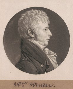 William Henry Winder da Charles B. J. Févret de Saint Mémin