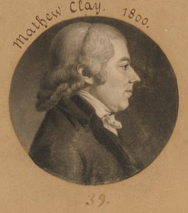 Matthew Clay da Charles Balthazar Julien Févret de Saint-Mémin