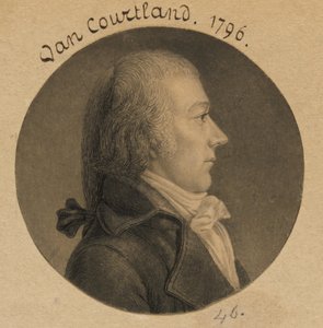 Pierre Van Cortlandt da Charles Balthazar Julien Févret de Saint-Mémin
