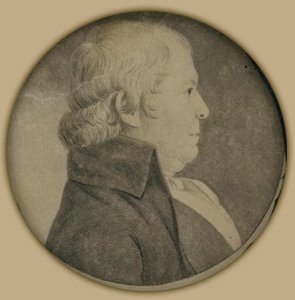 Ritratto di Paul Revere, Jr da Charles Balthazar Julien Févret de Saint-Mémin
