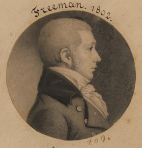 Forse James Freeman da Charles Balthazar Julien Févret de Saint-Mémin