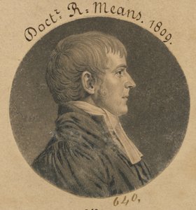 Robert Means da Charles Balthazar Julien Févret de Saint-Mémin