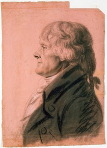 Ritratto di Thomas Jefferson da Charles Balthazar Julien Févret de Saint Mémin