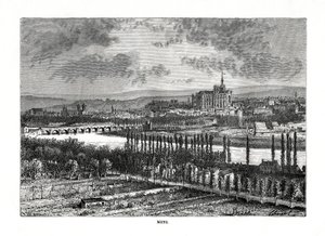 Metz, Francia, XIX secolo da Charles Barbant