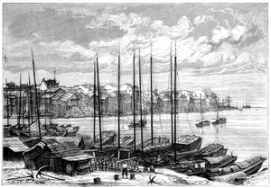 Wuhan, Cina, 1895 da Charles Barbant