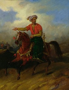 Un ottomano a cavallo
