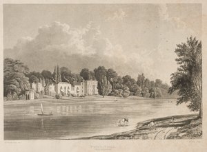 Villa del Papa, Twickenham, 1828 da Charles Bentley