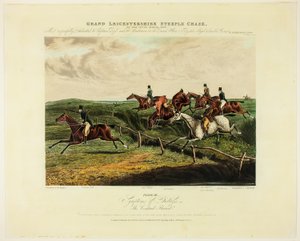 Sintomi di disagio, da Il grande Steeplechase sul Leicestershire da Charles Bentley
